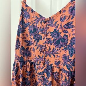 Universal thread tie back midi dress floral